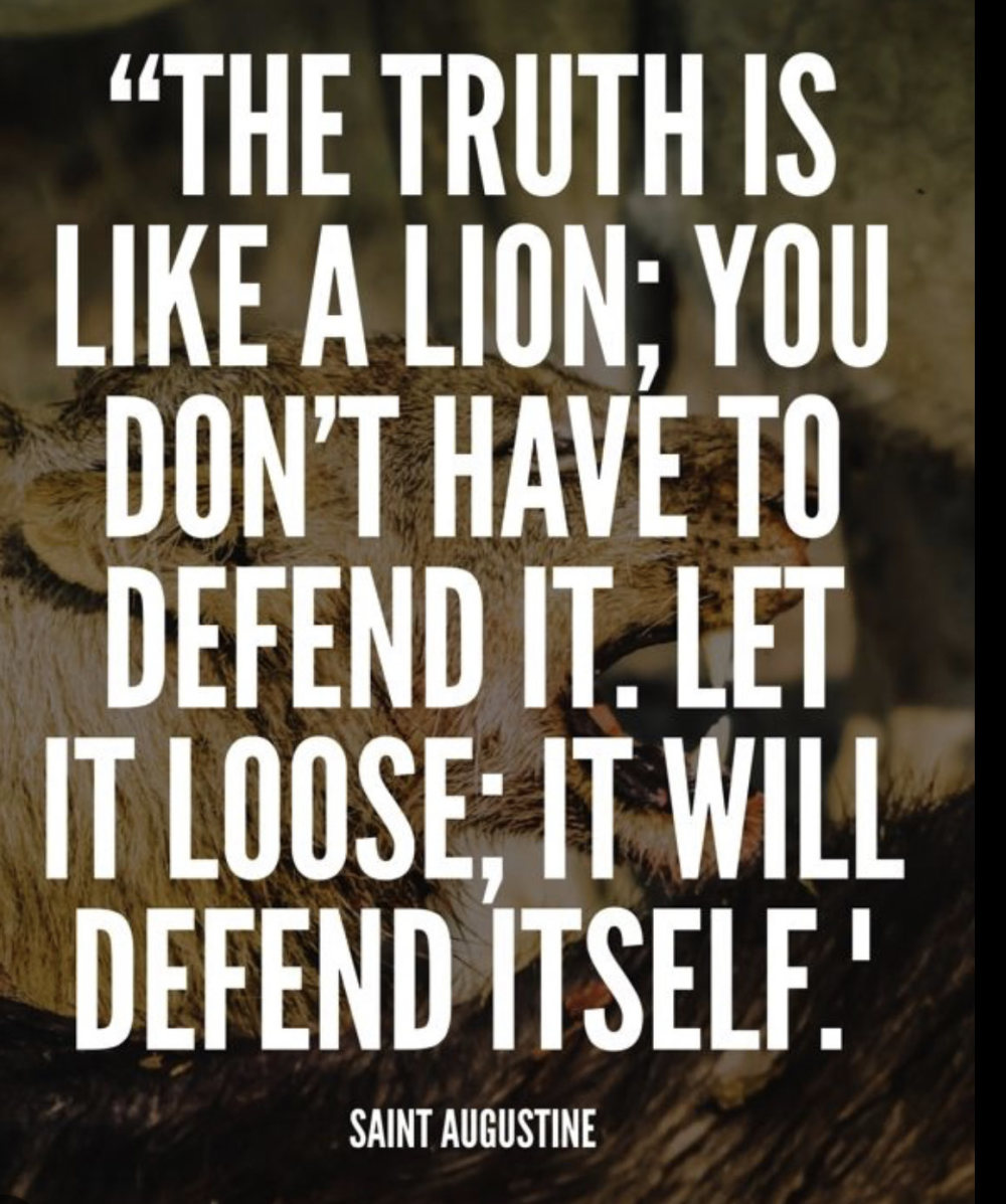 摩根发推：真相就像一头狮子你不必为它辩护