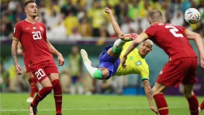 昨夜今晨：巴西新星理查利森倒钩破门帅炸天，C罗第五次世界杯点射捅破窗户纸
