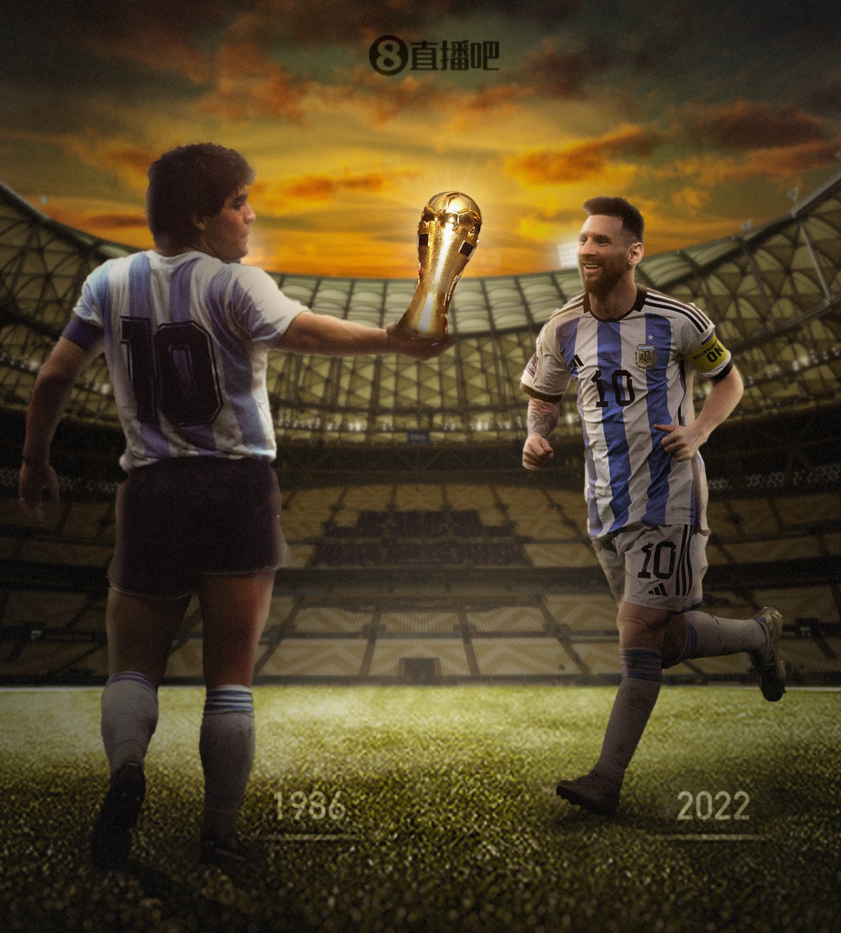 1986-2022，阿根廷的等待！马拉多纳与梅西，雄鹰能再圆梦吗