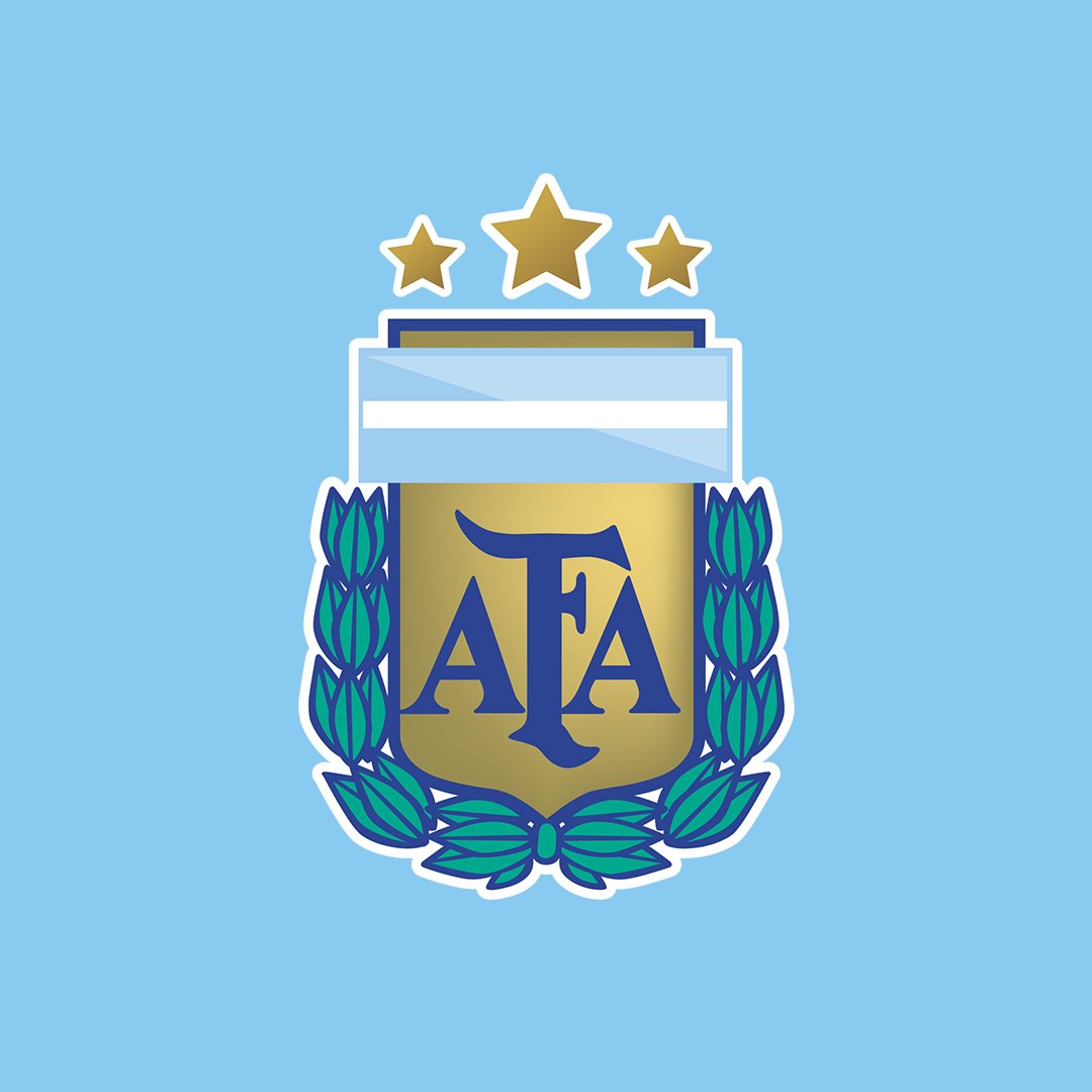 再来一颗！阿根廷足协晒世界杯三冠新队徽
